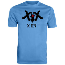 Load image into Gallery viewer, X ON! Men&#39;s Wicking Performance Sport T-Shirt Blacked out logo - Fear Off
