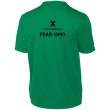 Load image into Gallery viewer, X ON! Men&#39;s Wicking Performance Sport T-Shirt Black logo - Fear Off
