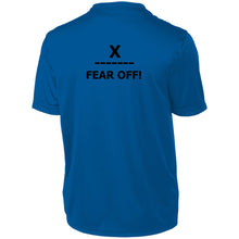 Load image into Gallery viewer, X ON! Men&#39;s Wicking Performance Sport T-Shirt Black logo - Fear Off
