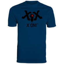 Load image into Gallery viewer, X ON! Men&#39;s Wicking Performance Sport T-Shirt Blacked out logo - Fear Off
