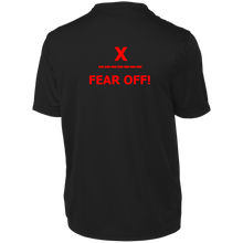 Load image into Gallery viewer, X ON! Men&#39;s Wicking Performance Sport T-Shirt Neon Green logo - Fear Off
