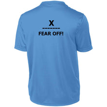 Load image into Gallery viewer, X ON! Men&#39;s Wicking Performance Sport T-Shirt Black logo - Fear Off
